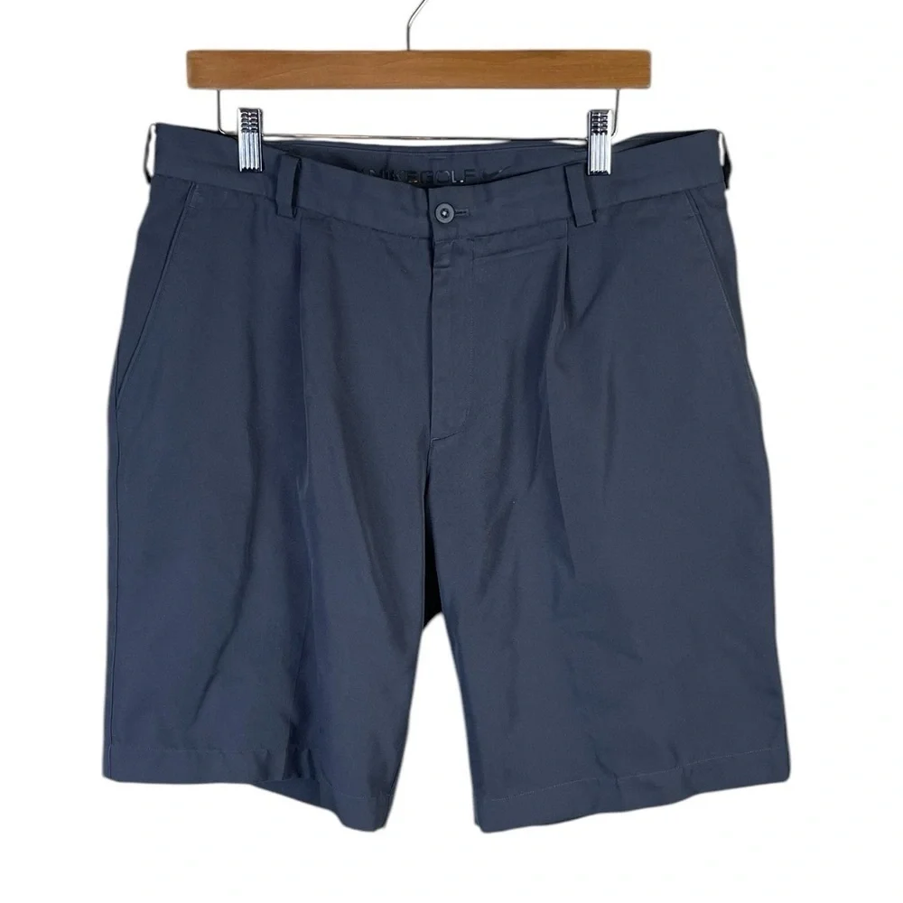 SH298 Men’s Nike Golf Pleated Performance Chino Shorts 35